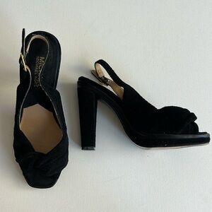 Michael Kors 5M suede slingebacks